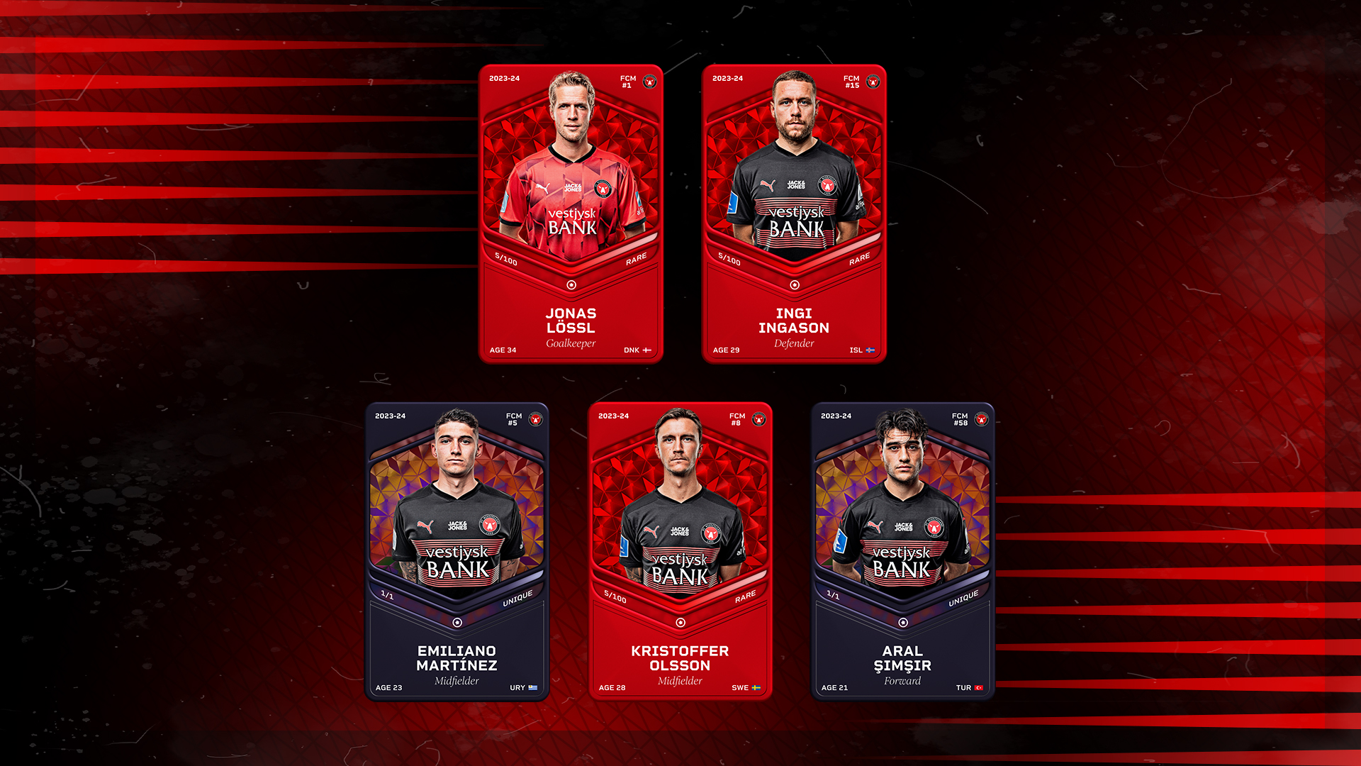 FC Midtjylland er også på Sorare i 23/24-sæsonen